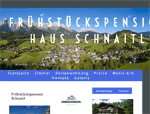 Tablet Screenshot of hausschnaitl.com